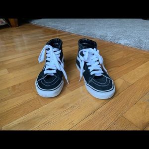 Vans black high tops